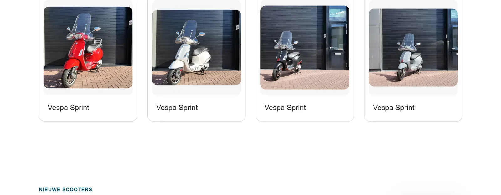 Nieuw binnengekomen: scooters op frank-scooters.nl
