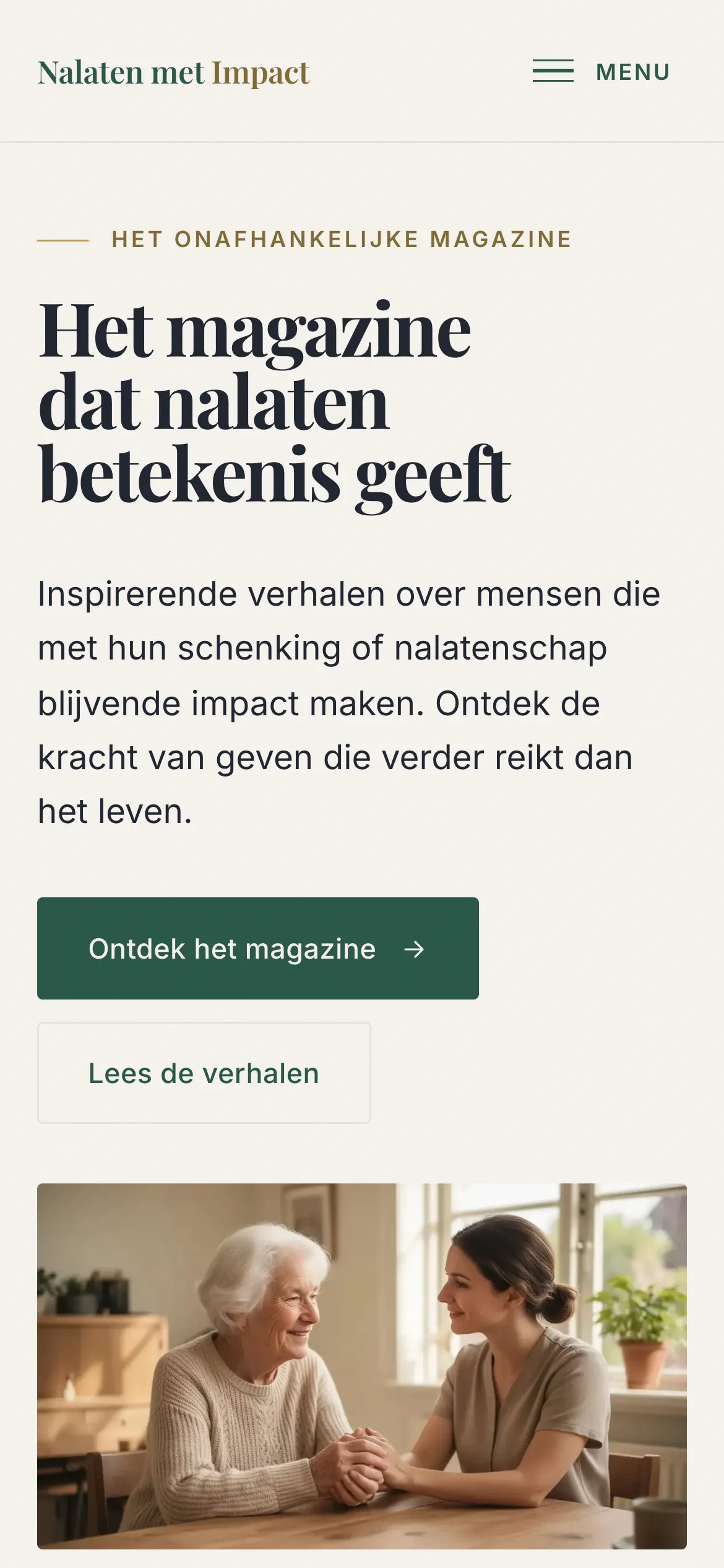 Een ander door RVD gebouwd project op mobiel